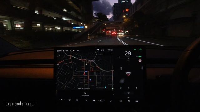 Tesla FSD Visualisations Australia Twilight | Model 3 2020.12.11.1 смотреть онлайн