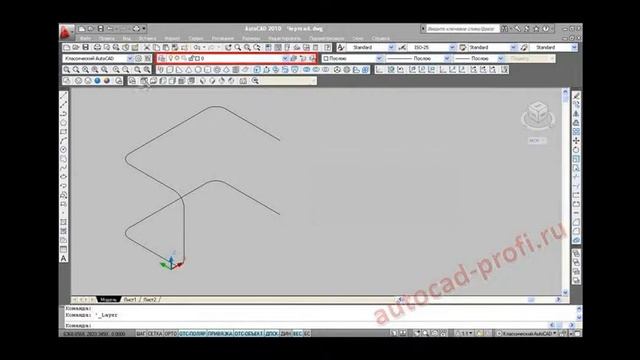 Авто-кад 2010, обучение, видео урок смотреть онлайн