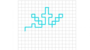 Графический диктант Снежинка.