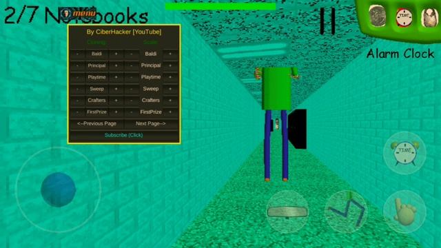Baldi's Basics Classic - NEW MOD MENU APK смотреть онлайн