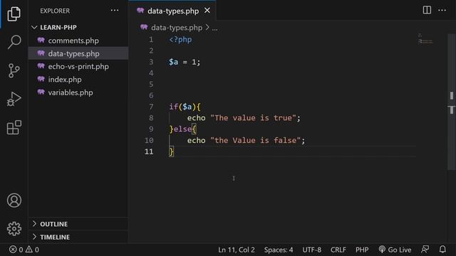 Data Types in PHP | Tutorial 7 смотреть онлайн