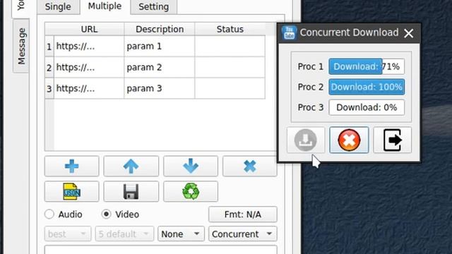 YouTube Downloader (Python, PyQt5, youtube-dl, ffmpeg) смотреть онлайн