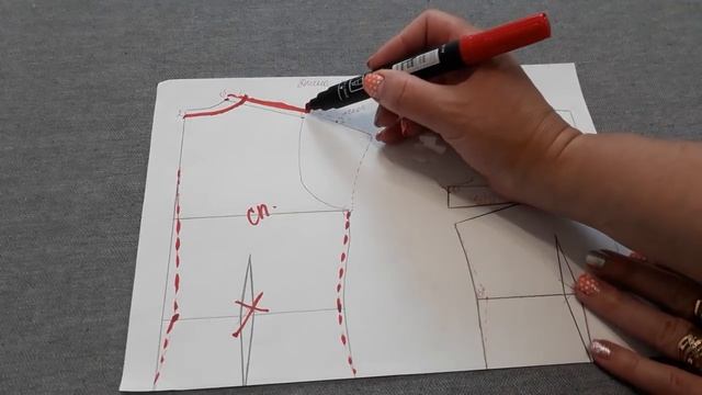 Платье летнее из трикотажа. Обзор и моделирование.mp4 смотреть онлайн