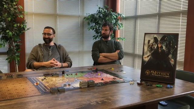 Interview with the Mythica: Fate of Heroes board game designers смотреть онлайн