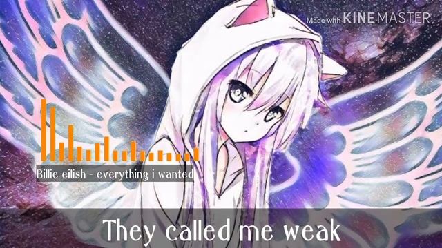 [NightCore] - Everything i wanted - Billie eilish смотреть онлайн