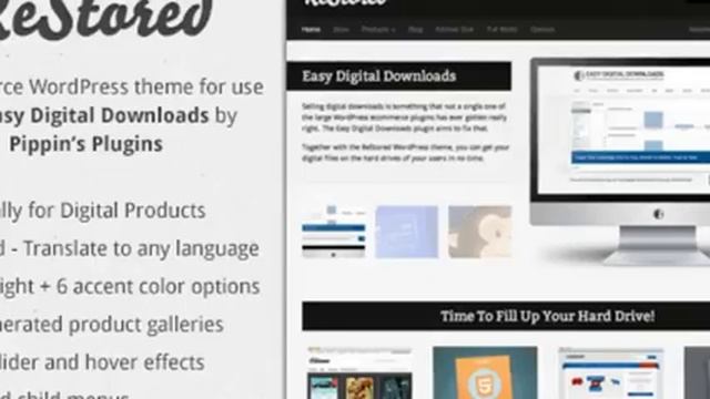 ReStored - WP Ecommerce for Easy Digital Downloads смотреть онлайн