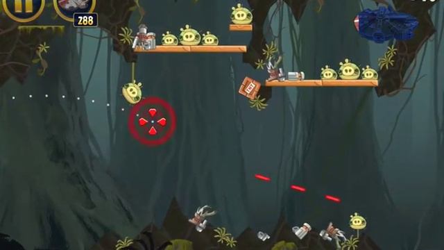 Angry Birds Star Wars - Level J-1 to J-10 - Mighty Falcon Walkthrough смотреть онлайн