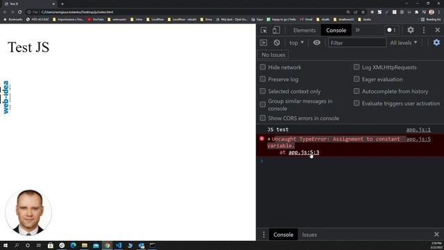Java Script - 01 - let vs. const. Zrezygnuj z var. смотреть онлайн