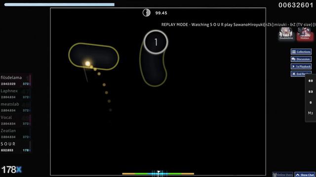 osu! | &Z HDDT FC смотреть онлайн