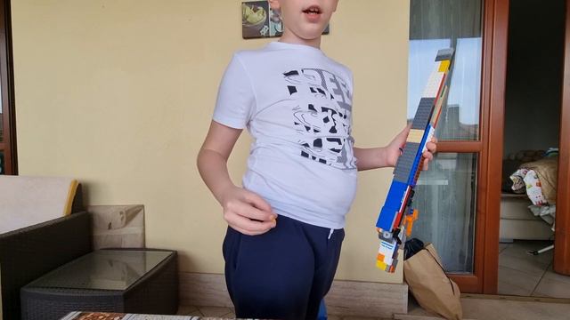 показываю мой лего Winchester 1887 mk.2(версия 2) смотреть онлайн