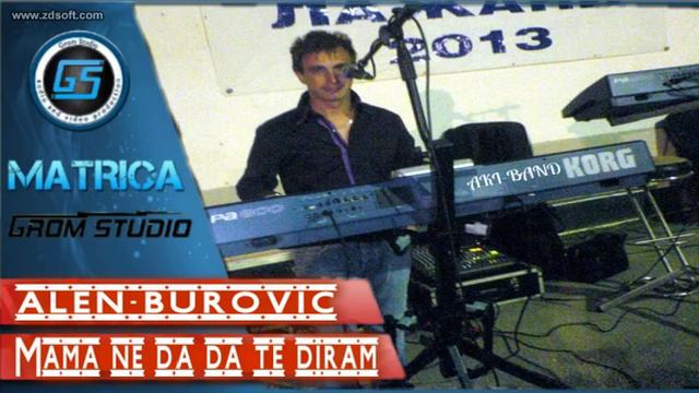 Alen Burovic Mama Neda Da Te Diram (Grom Studio Live) смотреть онлайн