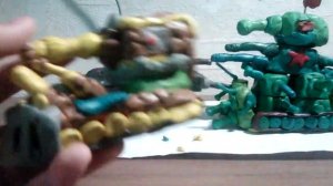 Танки из пластилина и легенда кв—44