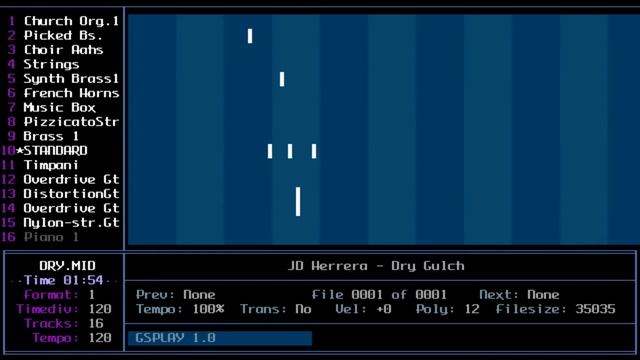 DOOM II No Rest For The Living Midi Pack Map 03 - Dry Gulch RAW EDIT (midi version) смотреть онлайн