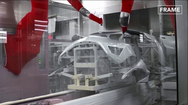 Tour of Billion $ US Factory Producing the Powerful Corvette: C7 Production Line смотреть онлайн