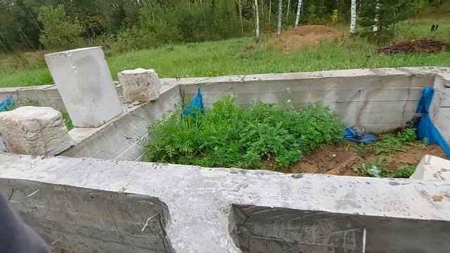 планировка будущего дома, осмотр перемычек , фундамент смотреть онлайн