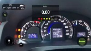 Camry 50 2.5 разгон 0-100