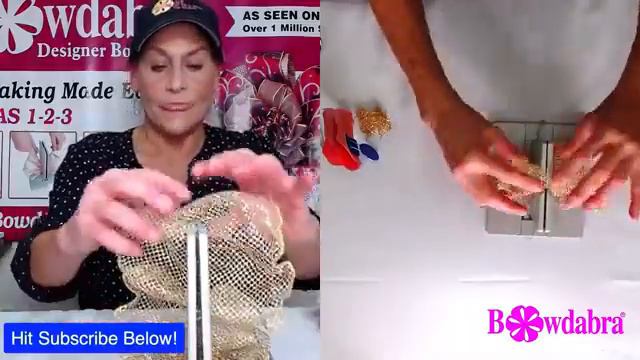 Create St Patrick's Day floral arrangement and Mardi Gras Bow with Bowdabra смотреть онлайн