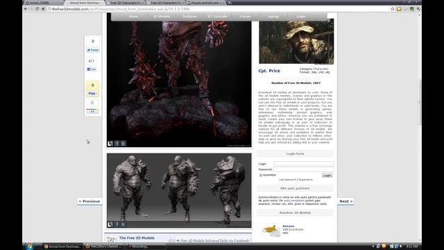 Где Находятся Лучшие Бесплатные Загружаемые Модели 3D-Персонажей С Высоким Разрешением В Интернете. смотреть онлайн