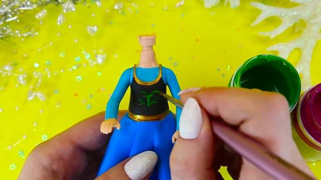 КУКЛЫ ЭЛЬЗА, АННА, ДЖЕК! ООАК! ЛАЙФХАКИ ДЛЯ КУКЛОЛ БАРБИ. СЕМЕЙКА ФРОЗЕН смотреть онлайн