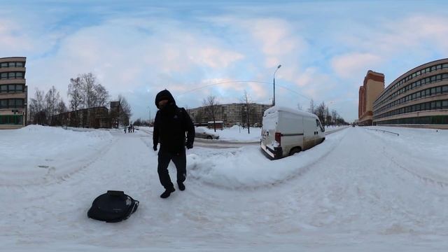 VR. То же падение 360. Главное без Спешки! Берегите Себя и Окружающих! Скорость возле детей 5 км/ч! смотреть онлайн