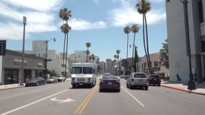 Los Angeles 4K - Skyscraper Metropolis - Wilshire Boulevard