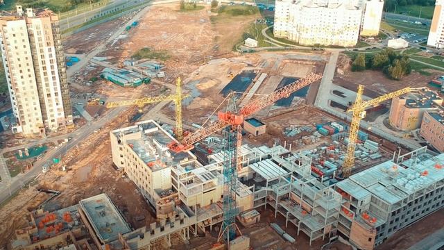 Облёт новостроек Лошица 8, 9. смотреть онлайн