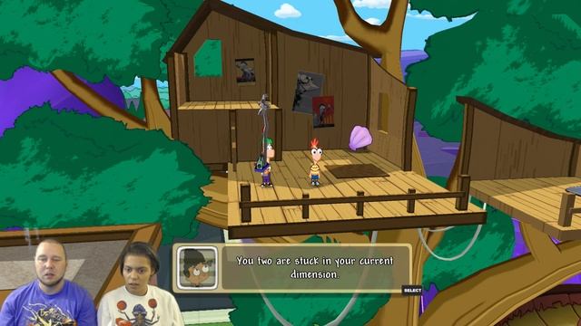 PHINEAS and FERB: Across the 2nd Dimension playthrough #1 смотреть онлайн