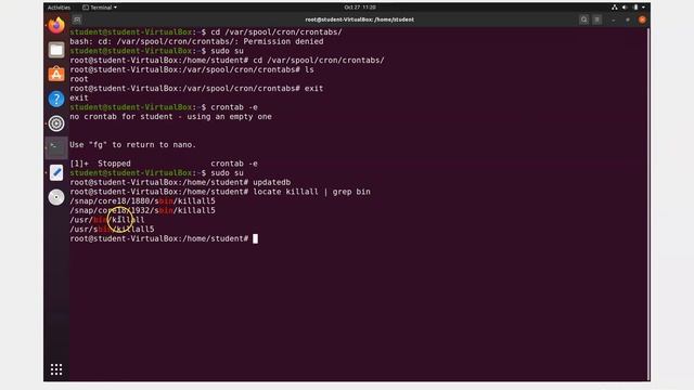 Linux Cron Tutorial: Working with scheduled tasks. смотреть онлайн