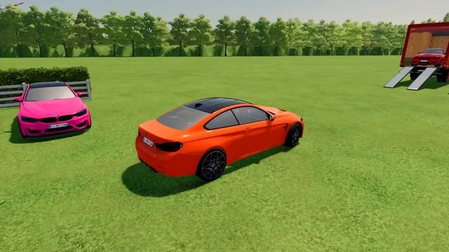 LOAD & TRANSPORT GIANT ICE CREAM WITH JOHN DERRE TRACTORS - Farming Simulator 22 смотреть онлайн