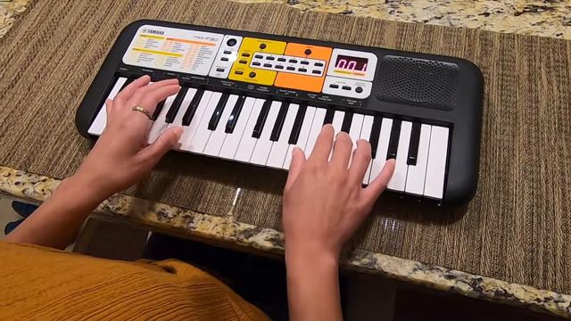 Only Exception by Paramore Piano Cover on a Yamaha PSS-F30 Mini Keyboard смотреть онлайн