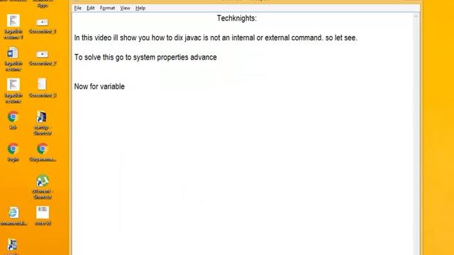 Solved - Javac is not an internal or external command смотреть онлайн