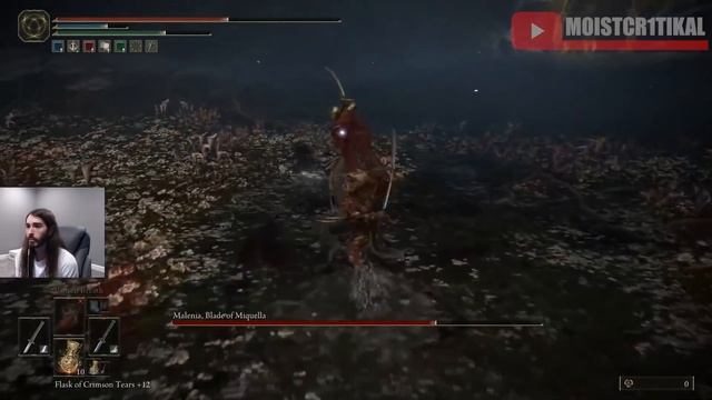 Lets Player's Reaction To Their Encounter With Malenia, Blade of Miquella - Elden Ring смотреть онлайн