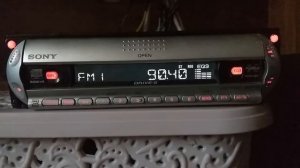 Sporadic тест магнитолы SONY-CDX-R-3300