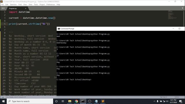 43.Datetime in Python (Part - 1) смотреть онлайн