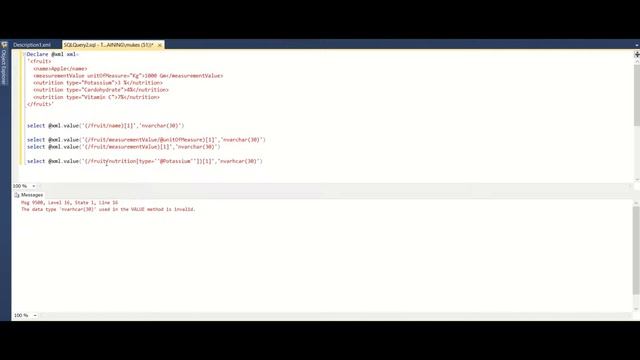 Sql Server XQuery/XPath Basic Examples - Part 1 смотреть онлайн