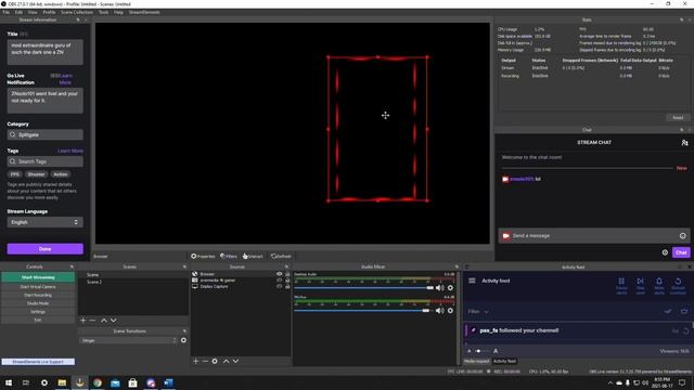 How to add a chat overlay to your twitch stream using obs and stream elements смотреть онлайн