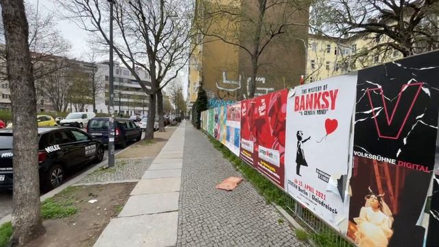 Walk In Germany??. Walking Tour Of Berlin?? Friedrichshain.Ostkreuz. Online Walking Tour Of Berlin.