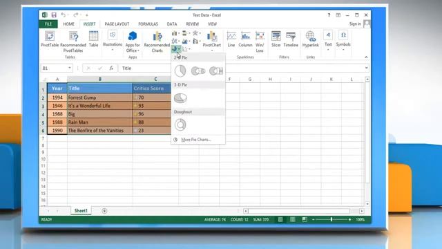 Make a Pie Chart in Excel 2013 on Windows® 8 смотреть онлайн