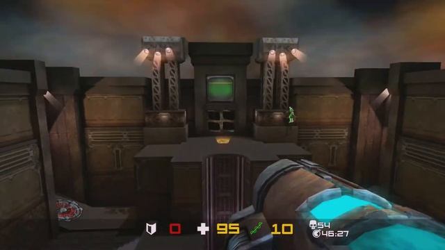 Quake Arena Arcade: 100 Kill 8 Man FFA on Death Factory смотреть онлайн