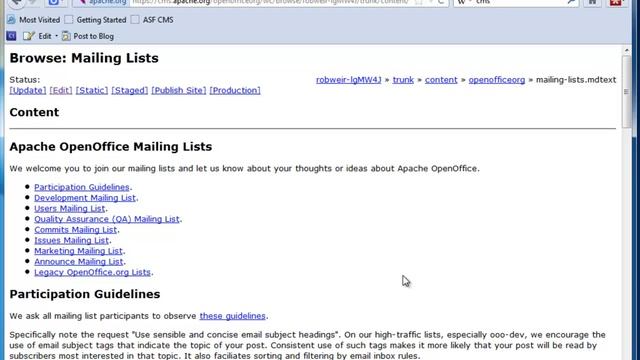 How to use the Apache CMS Web Interface смотреть онлайн