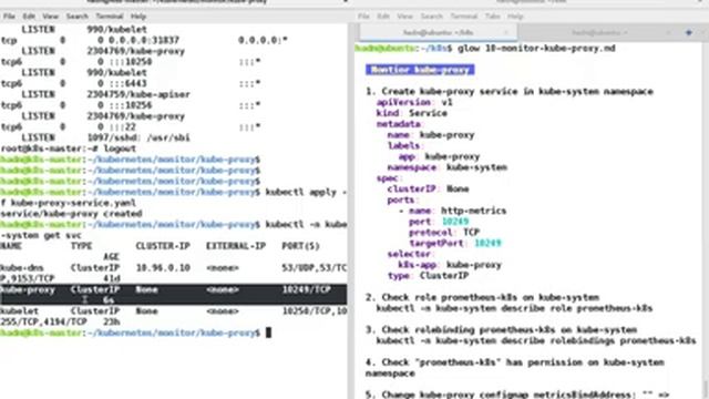 Kubernetes Monitor kube-proxy using Prometheus Operator смотреть онлайн