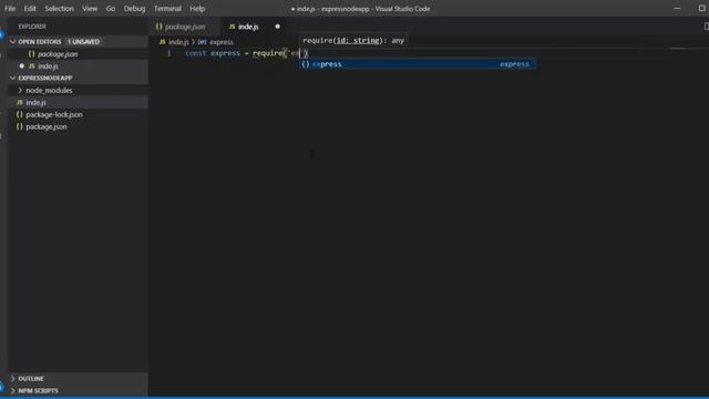 How to set up Express server with Node js смотреть онлайн