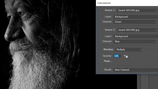 1-Minute Photoshop - Create Dramatic Black & White смотреть онлайн