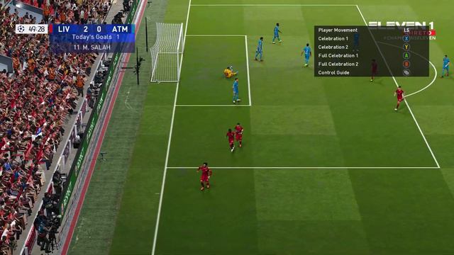 PES 2021 Gameplay Liverpool vs Atletico Madrid | UEFA Champions League 2021/2022 смотреть онлайн
