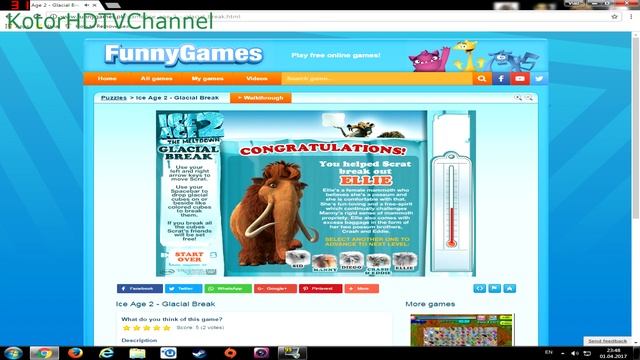 Ice Age Tetris Glacial Break смотреть онлайн