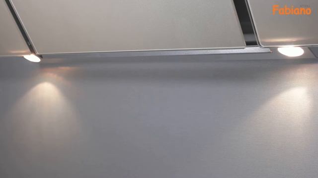 FabianoSteel. Adria-A. Наклонная вытяжка премиум классa. смотреть онлайн