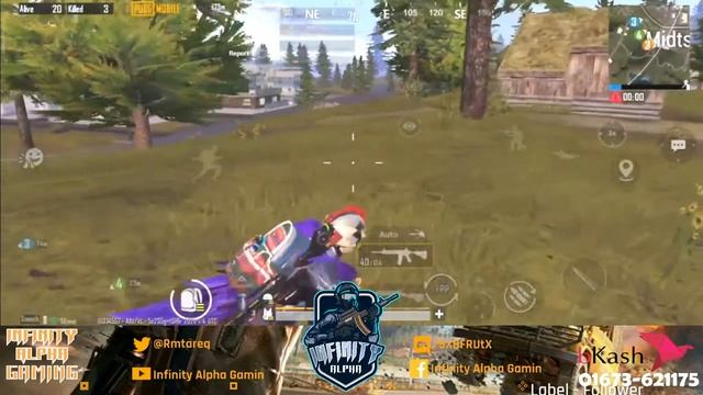 Pubg Mobile Rush Game Play with Infinity Alpha Gaming. смотреть онлайн