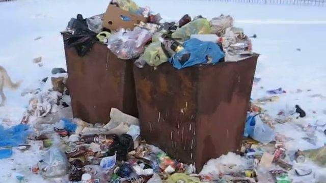 Контейнеры для ТБО. Котельнич. смотреть онлайн