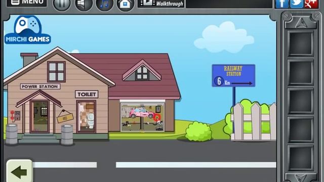 eCar Escape Walkthrough | Mirchi Games смотреть онлайн