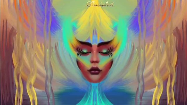 Медитативное #рисование в #Paintstorm Studio под генеративную музыку в #Bitwig Studio смотреть онлайн